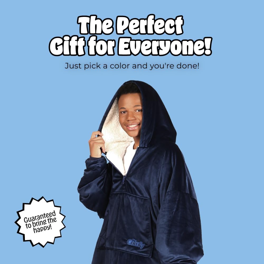 Amazon.com: THE COMFY Original Quarter-Zip | Floor Length Sherpa